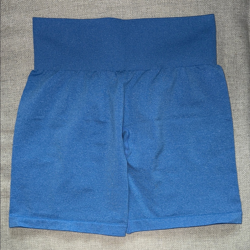 NVGTN High Waist Blue Women's Shorts